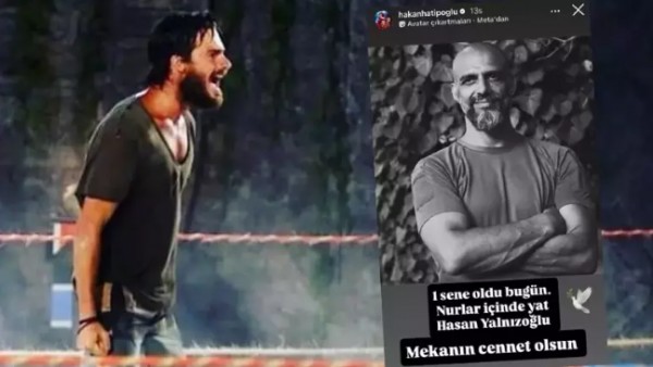 Yakın dostu Hasan Yalnızoğlu'nu unutmadı!